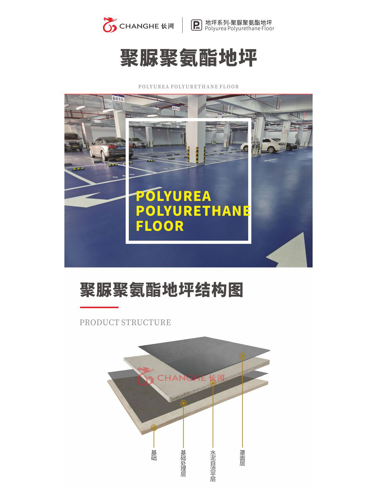 聚脲聚氨酯地坪